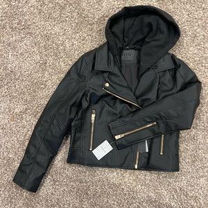 NEW!!BlankNYC faux Leather Moto Jacket